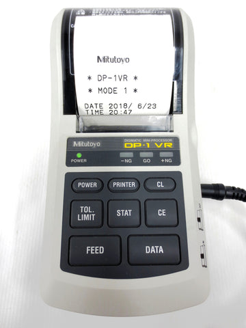 Mitutoyo Digimatic Mini Processor DP-1VR No 264-504, with its Original Mitutoyo AC Adapter