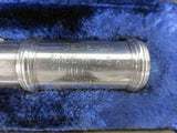 Vintage Severin USA Flute Model 7560 Serial 22317 with Case, Complete and Clean