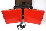 Fisher M-Scope Portable Walk-Through Metal Detector Model MA w/ Headset & Case