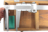 Mitutoyo Caliper Vernier 60" inches w/ Original Instructions & Dovetail Wood Box