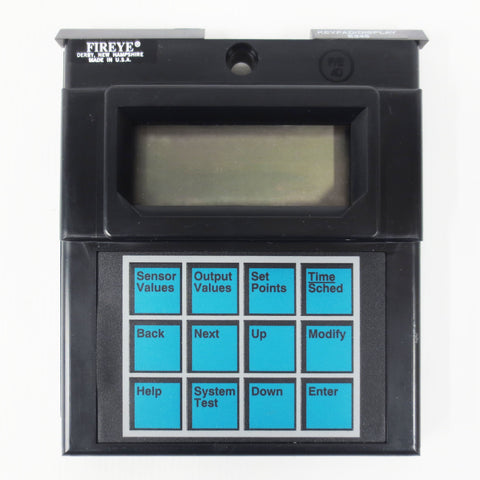 New Fireye Allen-Bradley Keypad Display Model E345, LCD Screen, Control Panel