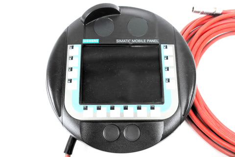 Siemens Simatic Mobile Panel 177 DP 6AV6645-0AA01-0AX0 w/ 33' Connection Cable