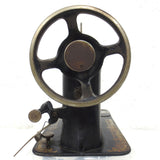 Antique 1884 New Williams Montreal Sewing Machine, Gold, Black, Red Cherries