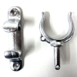 10 Vintage Row Boat Sailing Parts Hardware Oar Locks, Row Locks, Bow Chock